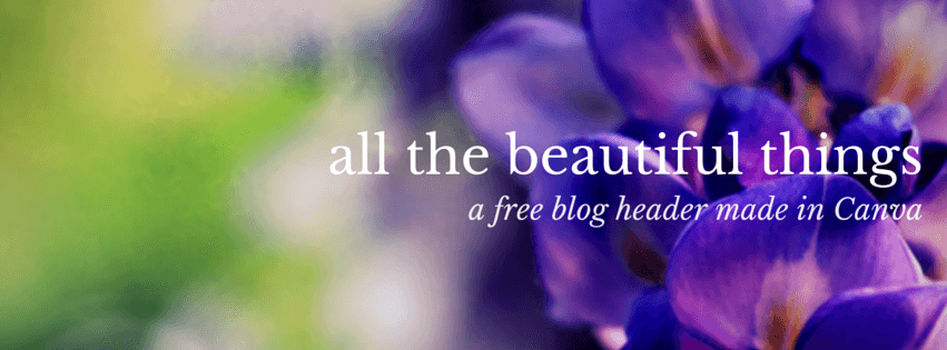 Blog Header Example made in Canva