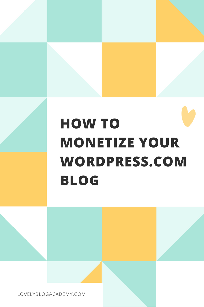 How to monetize your (free) WordPress.com blog